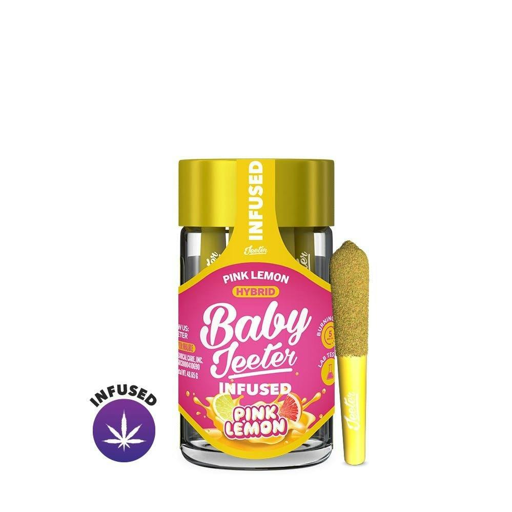 Jeeter - Preroll - Infused - Pink Lemon Baby Jeeter 5pk - 2.5g