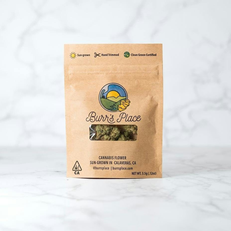 Burr's Place - Flower - Blueberry Biscotti - 3.5g