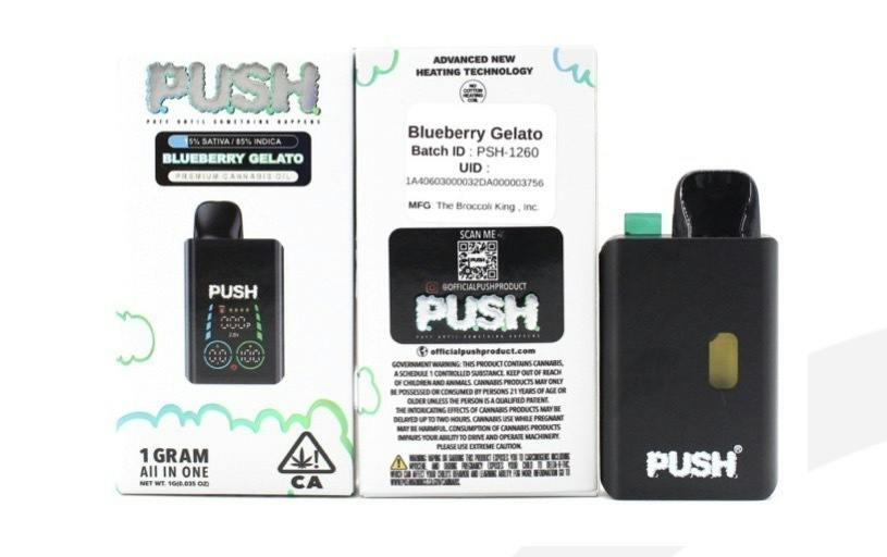 Pushpen -: Blueberry Gelato