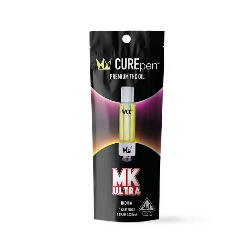 West Coast Cure - Cartridge - Distillate - MK Ultra - 1g