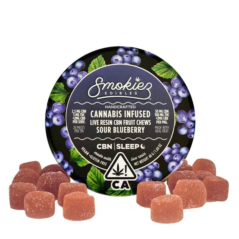 Smokiez: Sour Blueberry Sleep :1