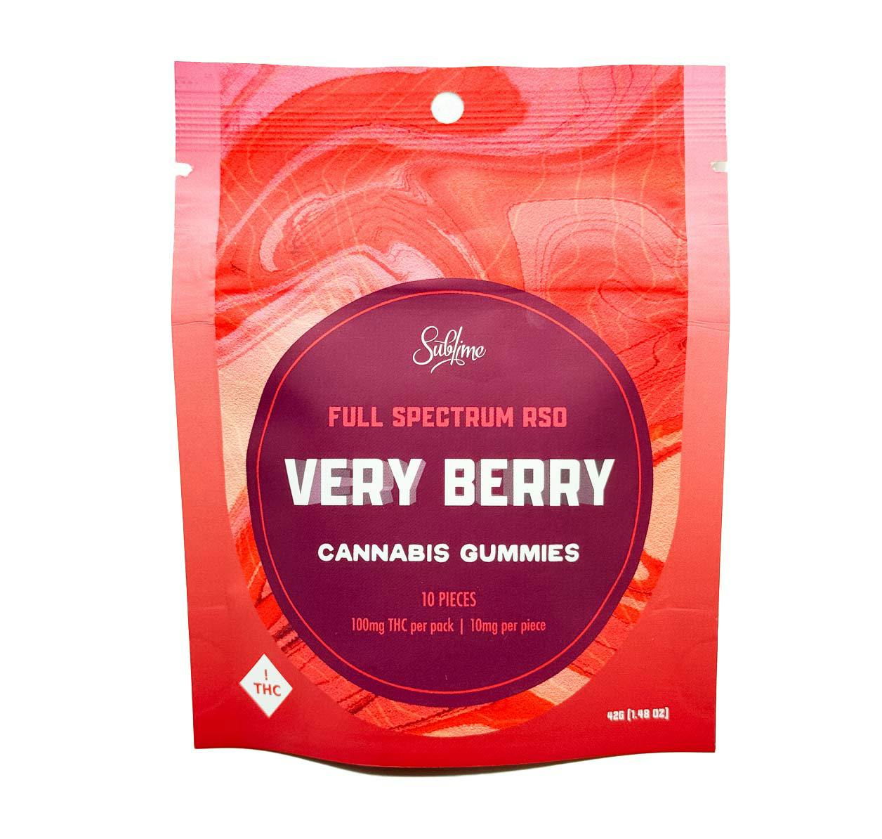 Sublime-Gummies-Very Berry (H)