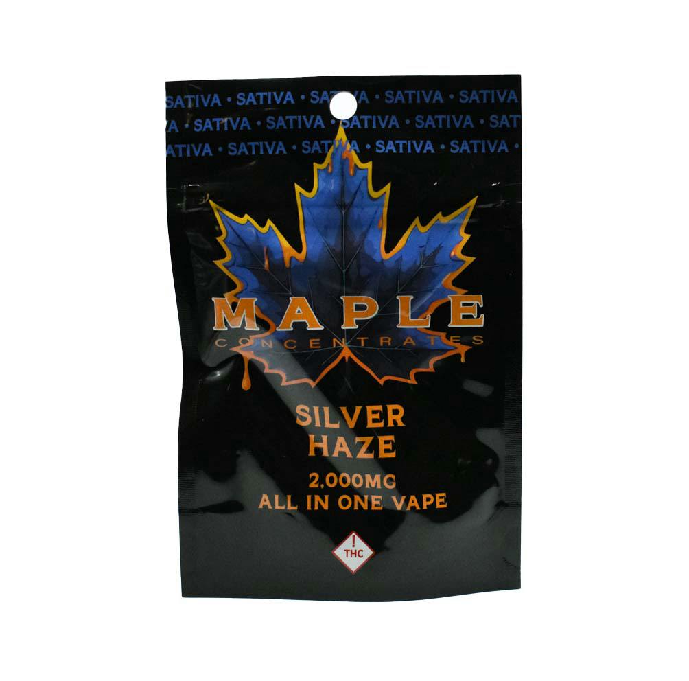 Maple-Disposable-Distillate-2g-Silver Haze (S)