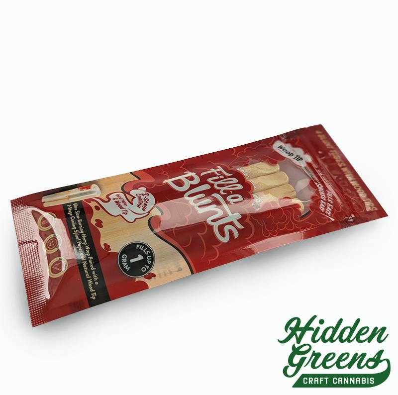 Fill-a-Blunt | Wood Tip (4-Pack)