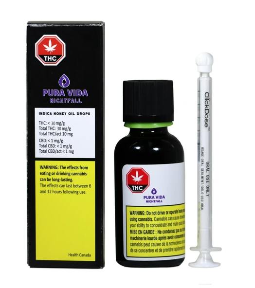 Indica Honey Oil Drops ( Pink Kush ) 30mg/g