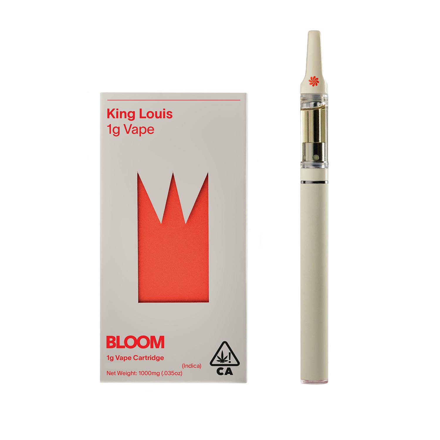 BLOOM - THC VAPE - KING LOUIS - 1G