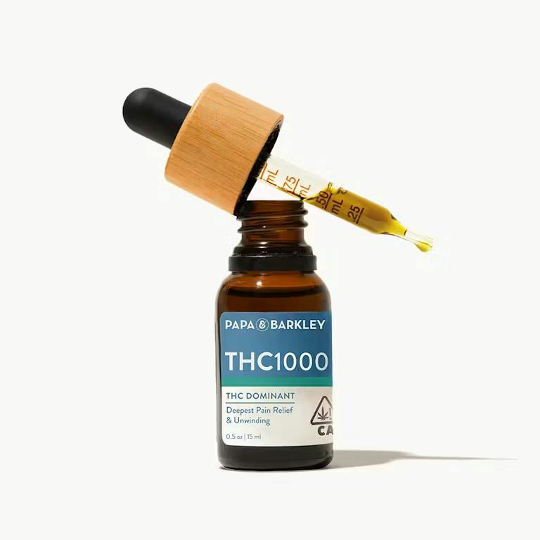 PAPA & BARKLEY - THC TINCTURE - 15ML THC 1000 TINCTURE RELEAF - 15ML