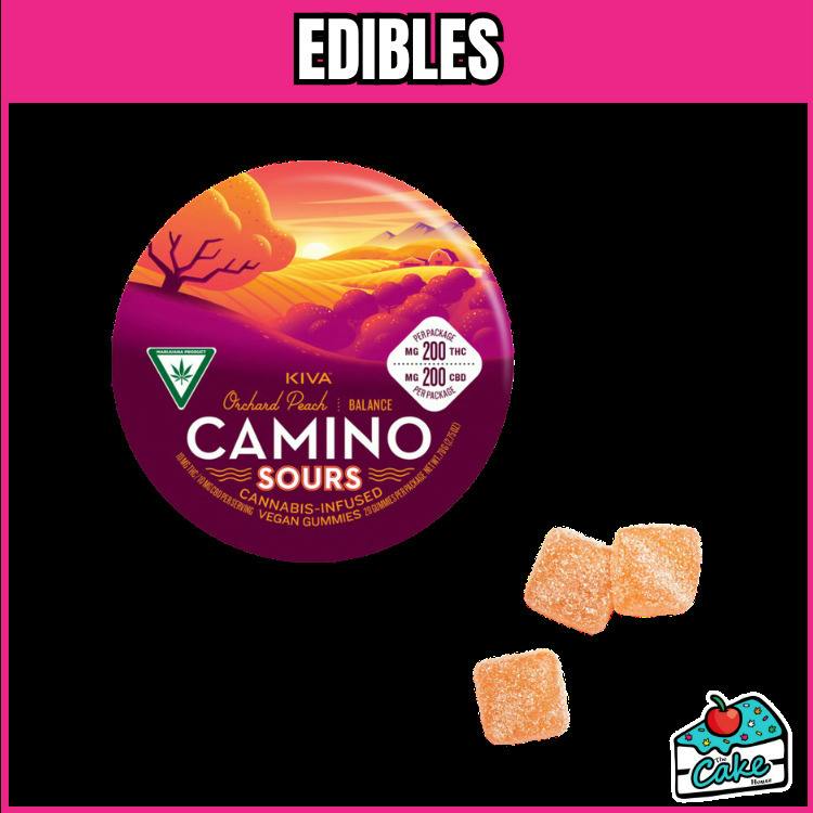Camino - 200MG Sours - 10MG THC/10MG CBD - Orchard Peach