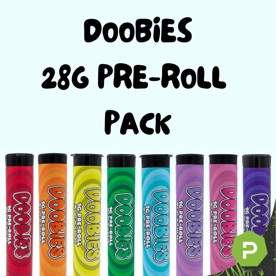 Doobies | 1g Pre-Roll 28pk | Strawberry Runtz