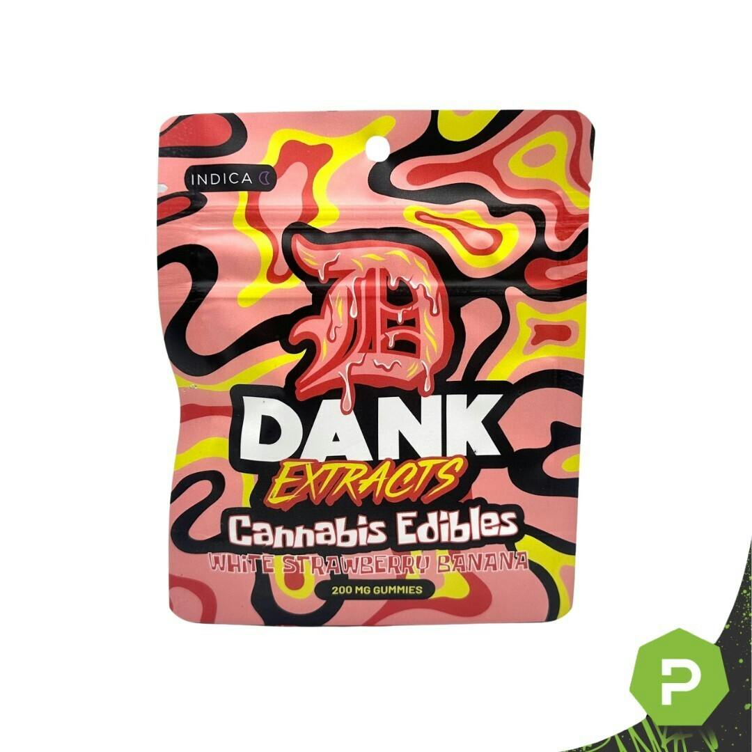 Dank Extracts | 200mg Gummies | Strawnana