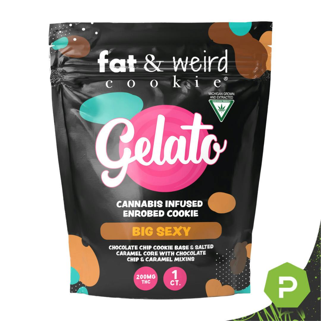 Gelato x Fat & Weird | 200mg Cookie | Big Sexy