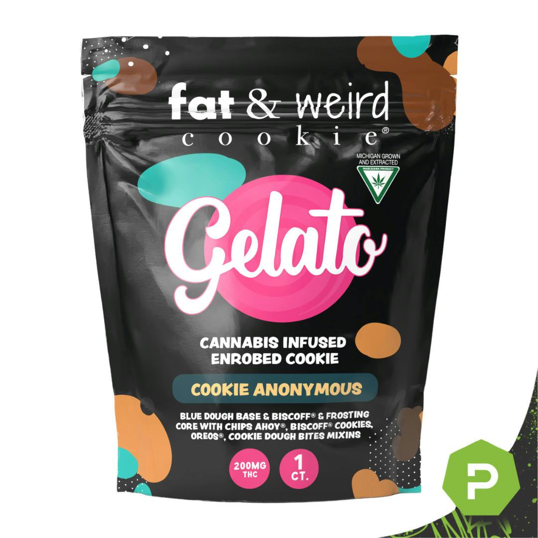 Gelato x Fat & Weird | 200mg Cookie | Cookie Anonymous