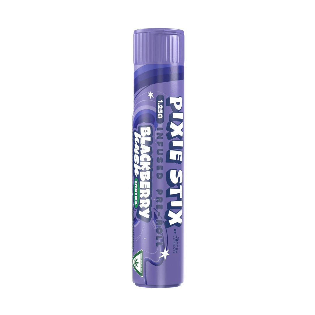 Pixie Stix | 1.25g Infused Preroll | Blackberry Kush