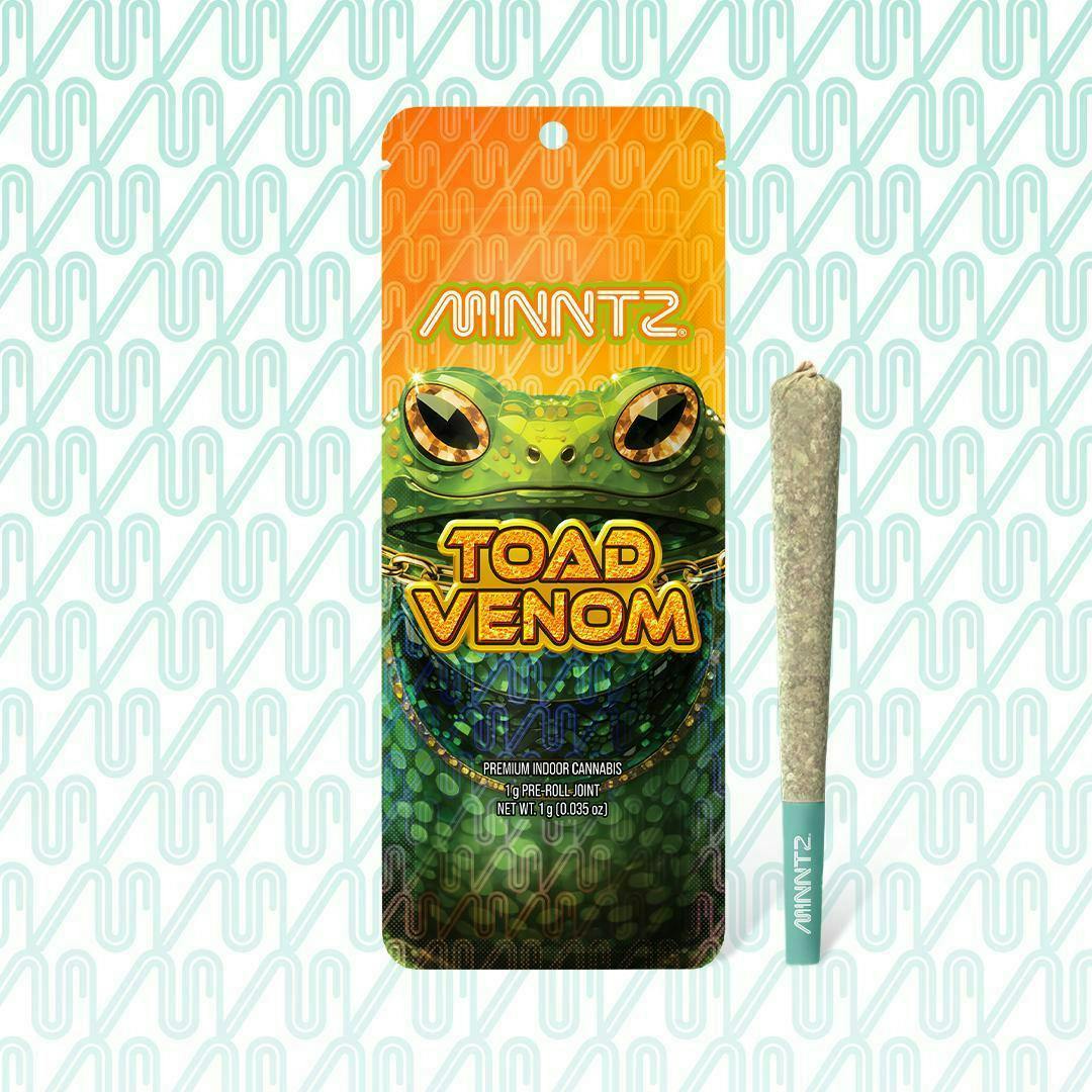 Minntz | 1g Preroll | Toad Venom