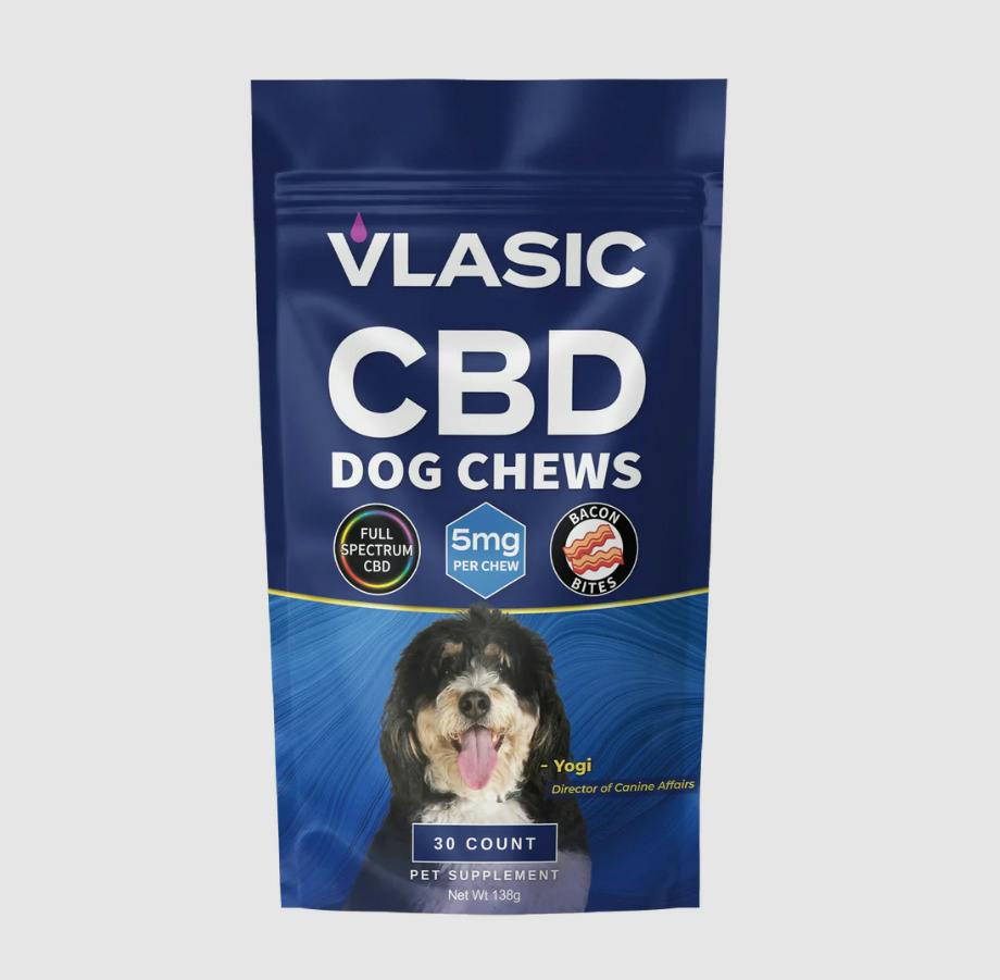 Vlasic Labs - Bacon Dog Chews - CBD 150mg - 30ct