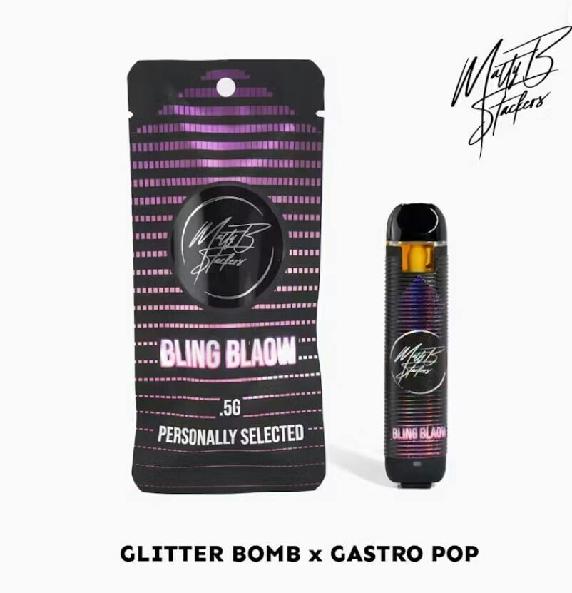 Bling Blaow 0.5g Live Rosin Disposable Vape by Wise Guys