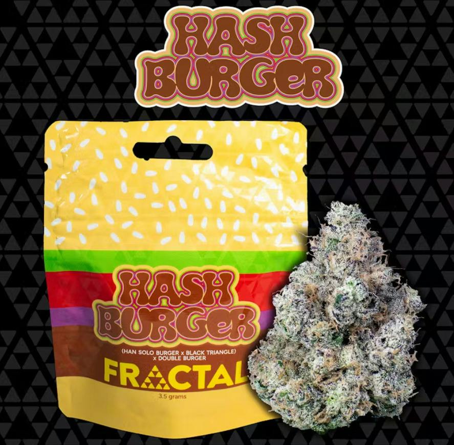 Hash Burger 3.5g Prepacked by Fractal