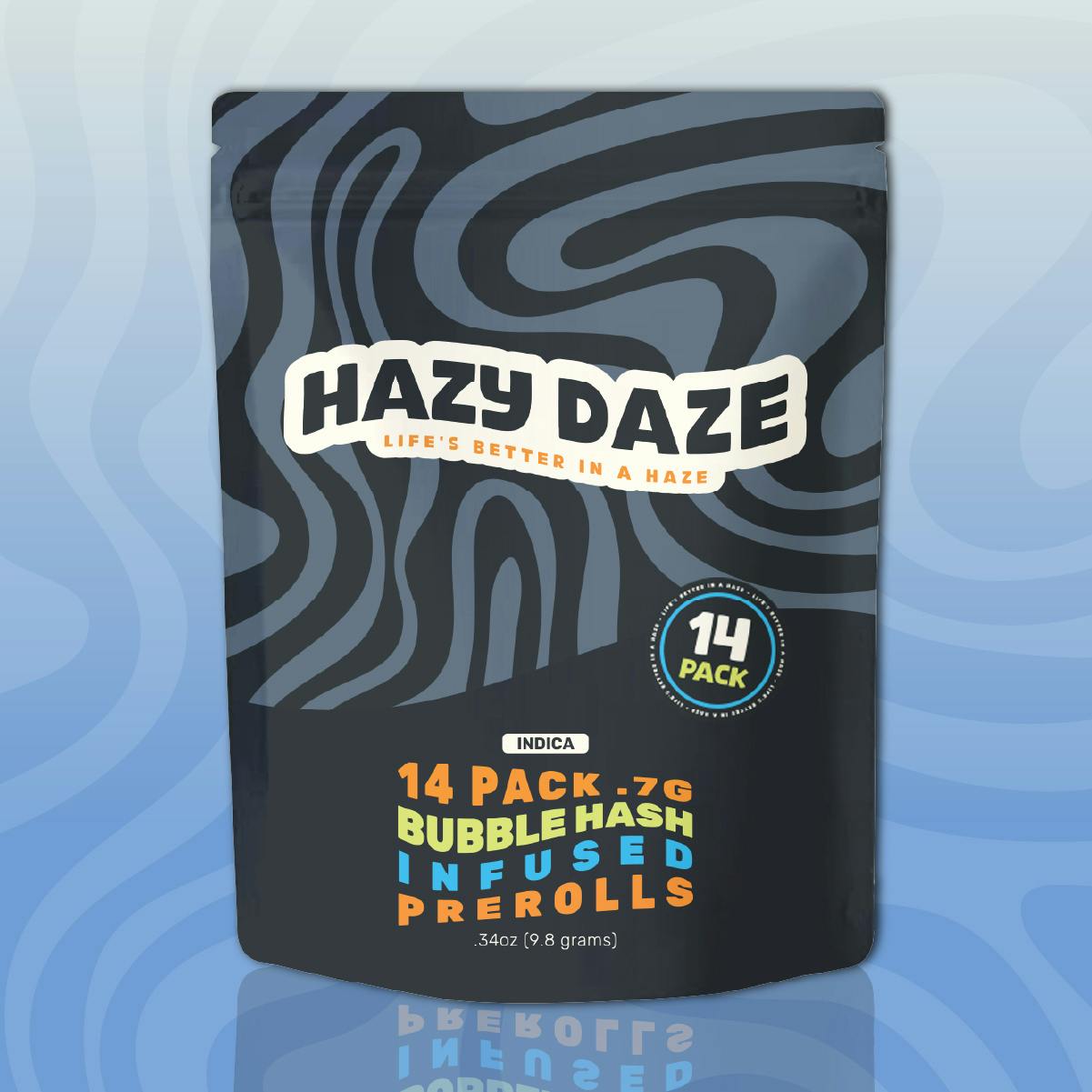 Handlebar 0.7g Infused Preroll 14pack by Hazy Daze