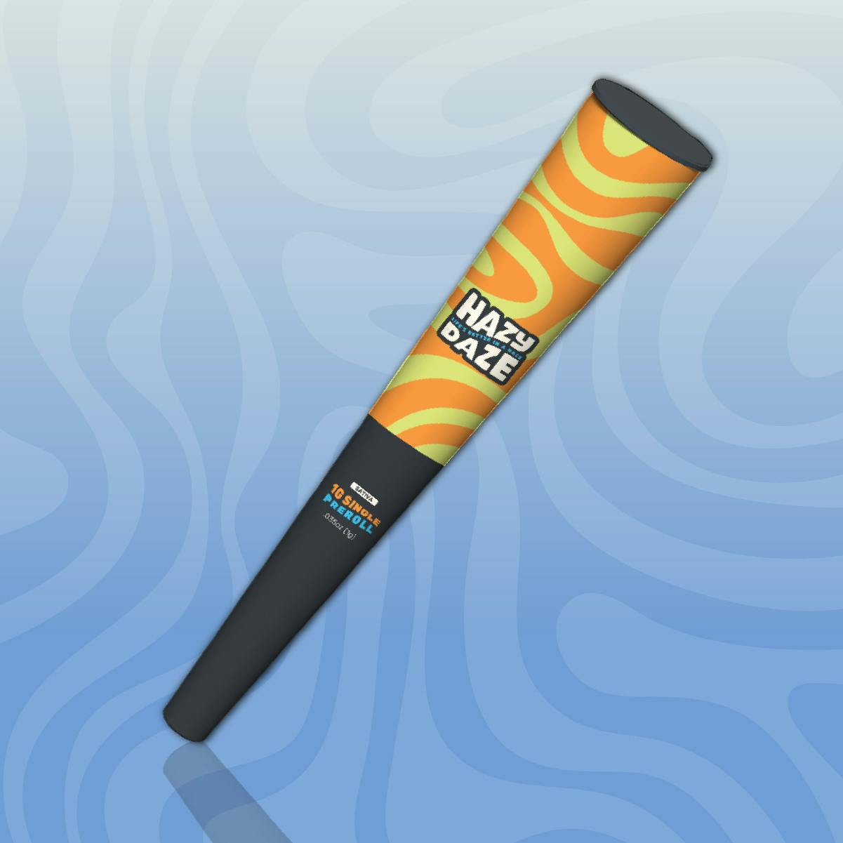 Sherb Cream Pie 1g Preroll by Hazy Daze