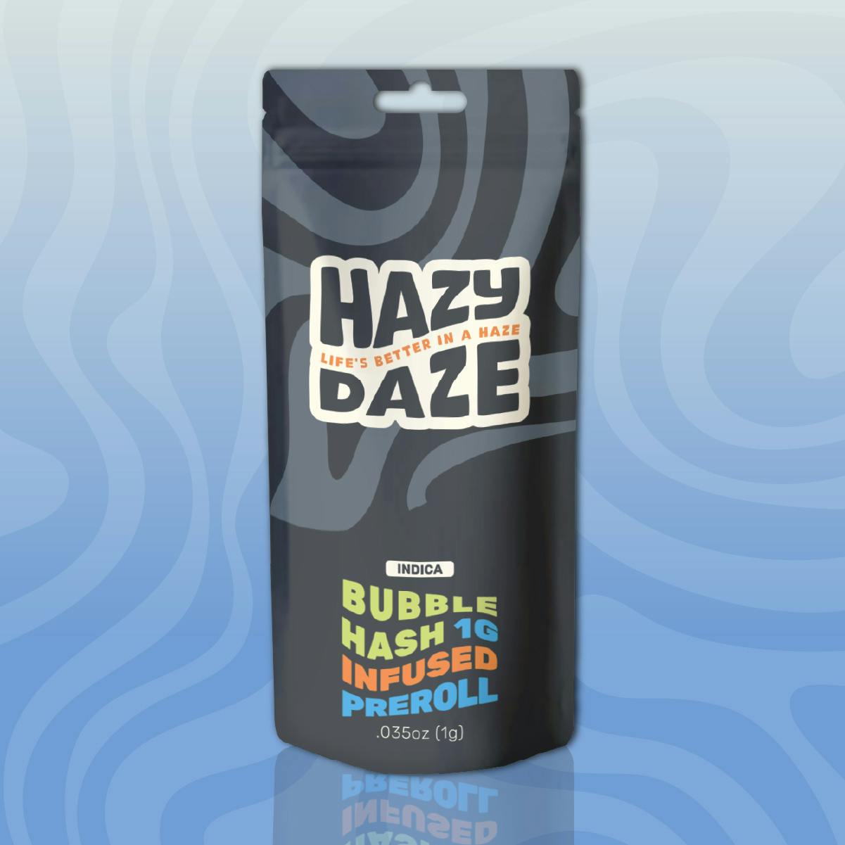 Handlebar 1g Infused Preroll by Hazy Daze