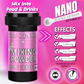 1000mg CBD Nano Mixing Powder by High Sunshine Farms