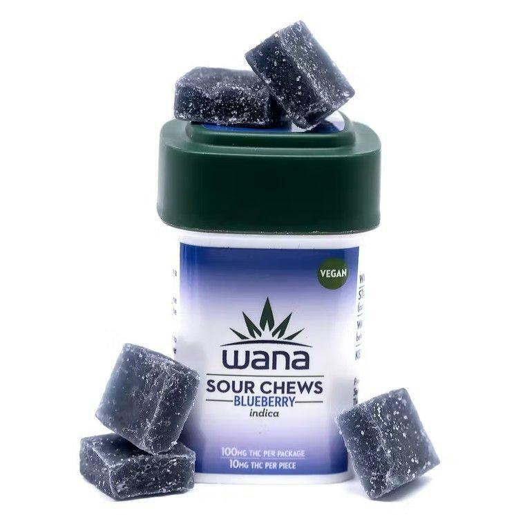 Wana Edibles - Blueberry - Indica [10 pack] - 45 g