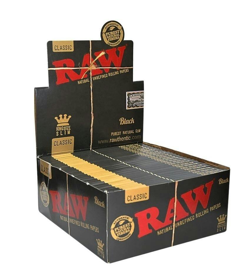 Raw Classic 1 1/4 Black at VOODOO CANNABIS COMPANY