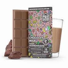 Magic Mushroom Microdose Bar Chocolate Milk