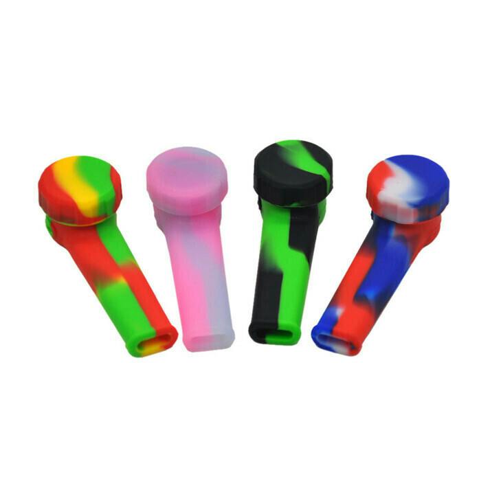 Silicone Pipe With Lid