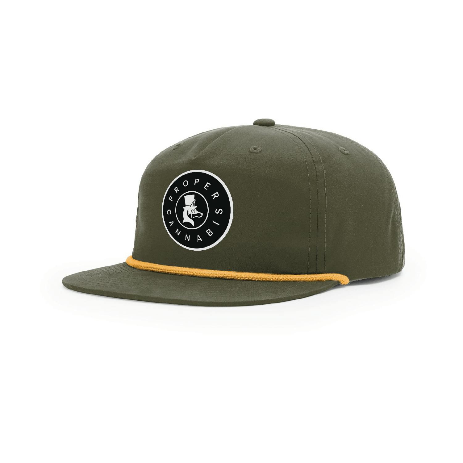 Patch Grandpa Cap - Loden
