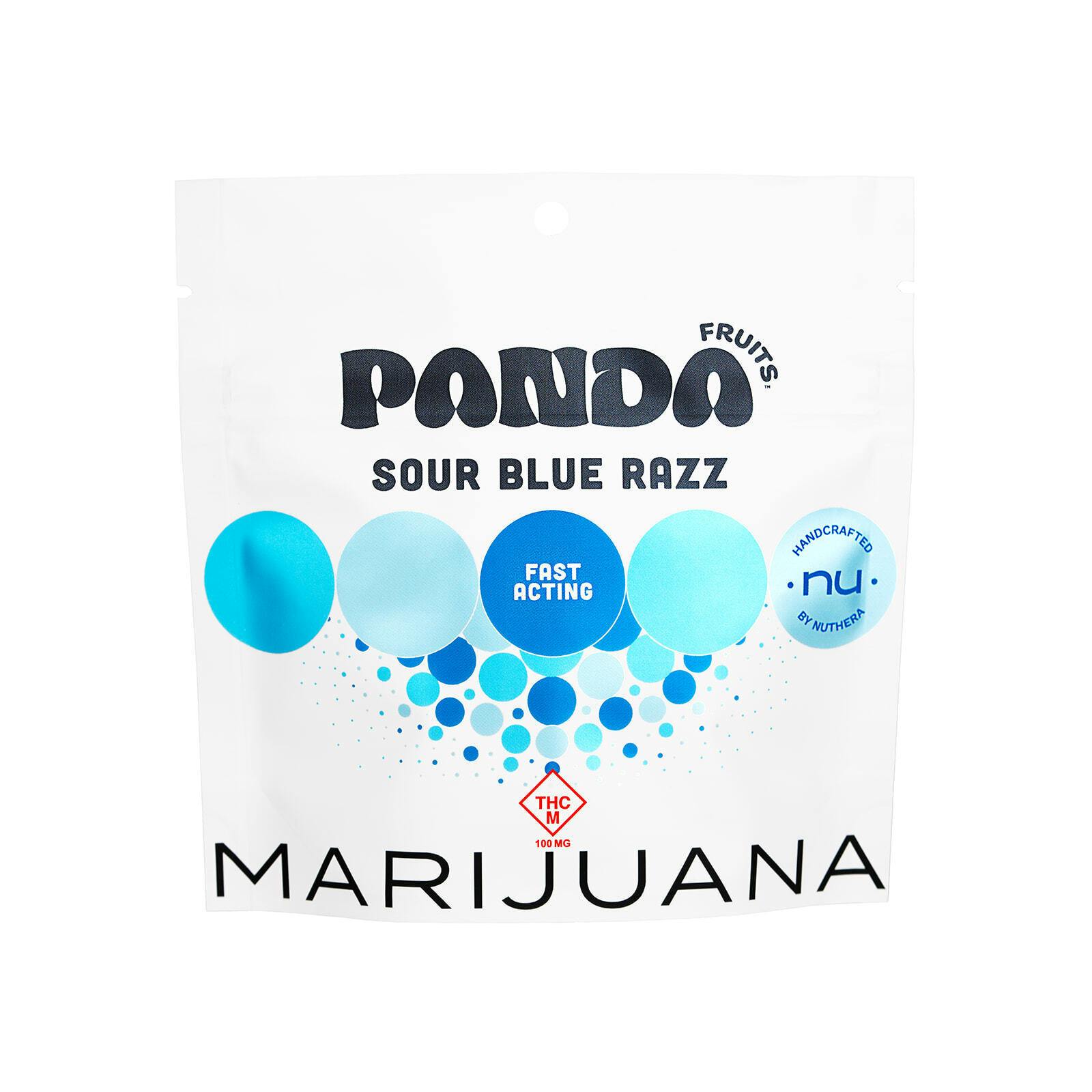 Sour Blue Razz Nano Gummies