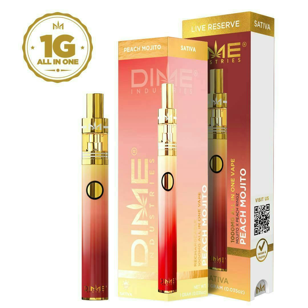 Peach Mojito | Live Reserve | 1G All In One Device