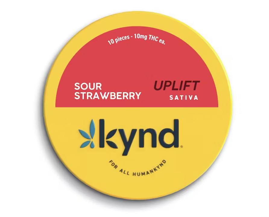 Kynd Uplift Sour Strawberry 10 Pack | 100mg