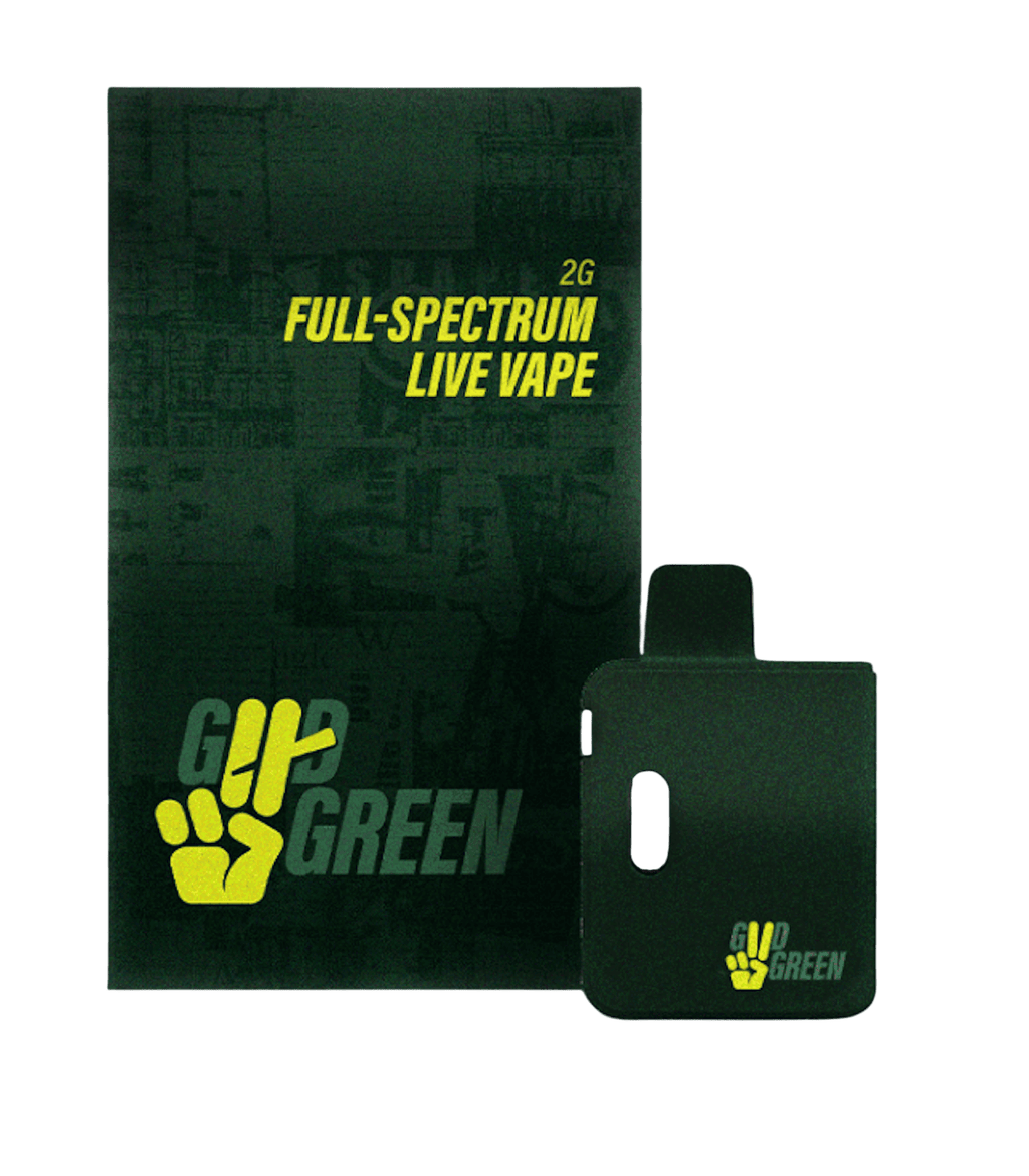 Good Green 95 Cookies Full Spectrum Live Disposable 2g