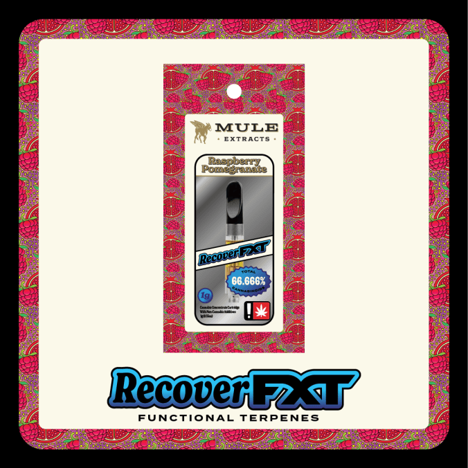 Mule Extracts Raspberry Pomegranate (Recover) FTX 510 Cart 1g