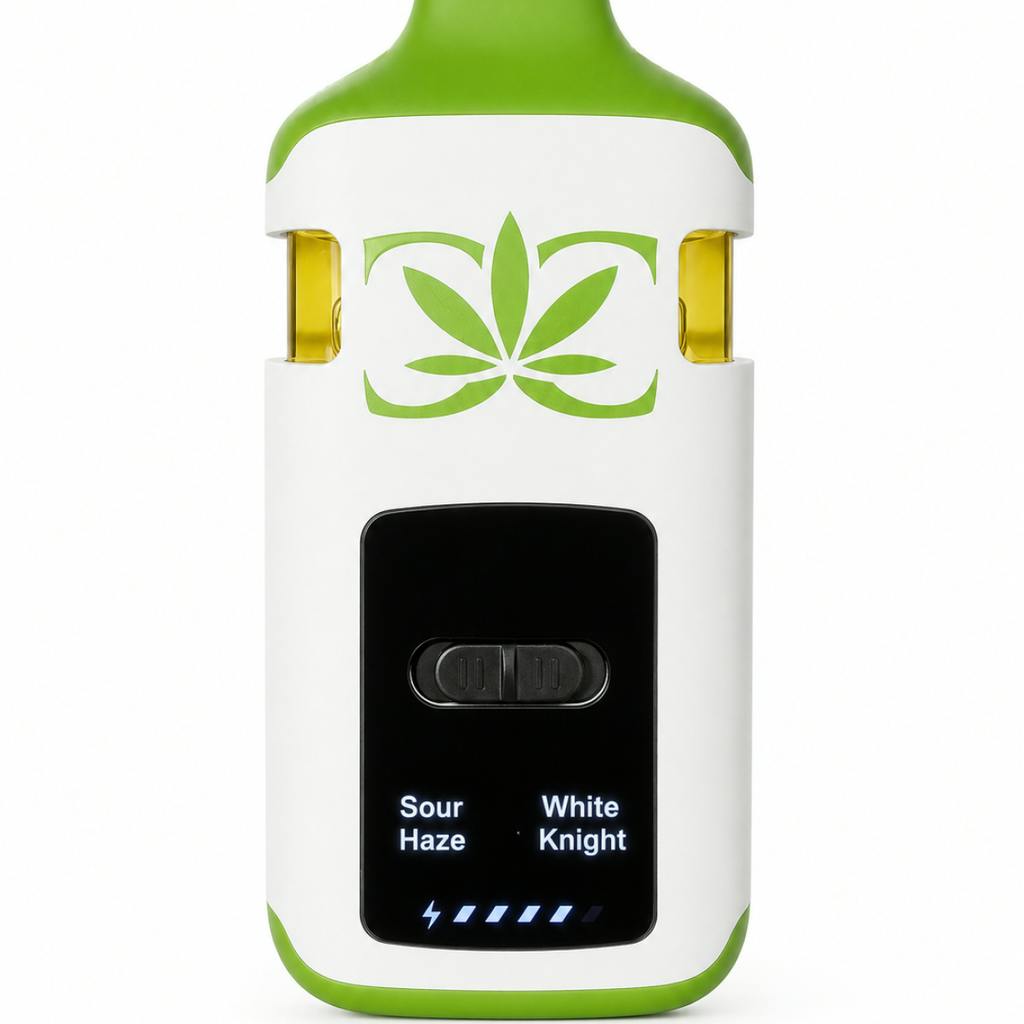 Canna Caviar Sour Haze + White Knight Dual Vape 2g