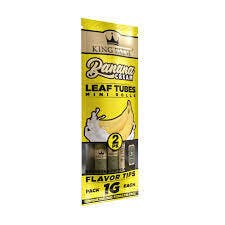King Palm Mini Rolls | Banana Cream 2 pack