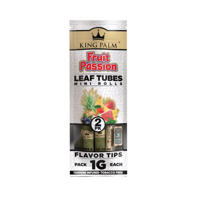 King Palm Mini Rolls | Fruit Passion 2 pack