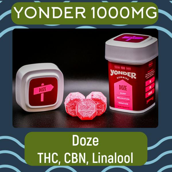 Yonder Gummies | Doze | Pomegranate 500mg [10 pcs]