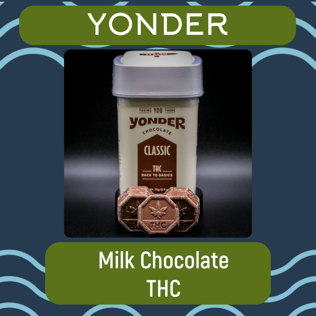 Yonder Infused Milk Chocolate 100mg [10 pcs]