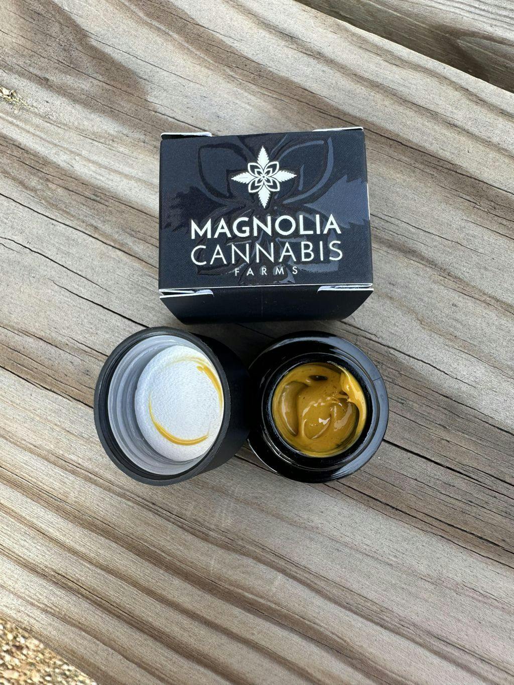 Magnolia Cannabis Farms Sgt Whallon | Cured Rosin 1g at The Green Standard Dispensary