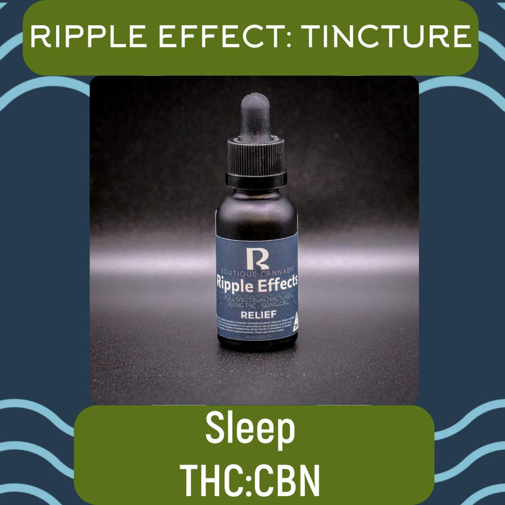 Ripple Effect Tincture | Sleep | Full Spectrum 100mg