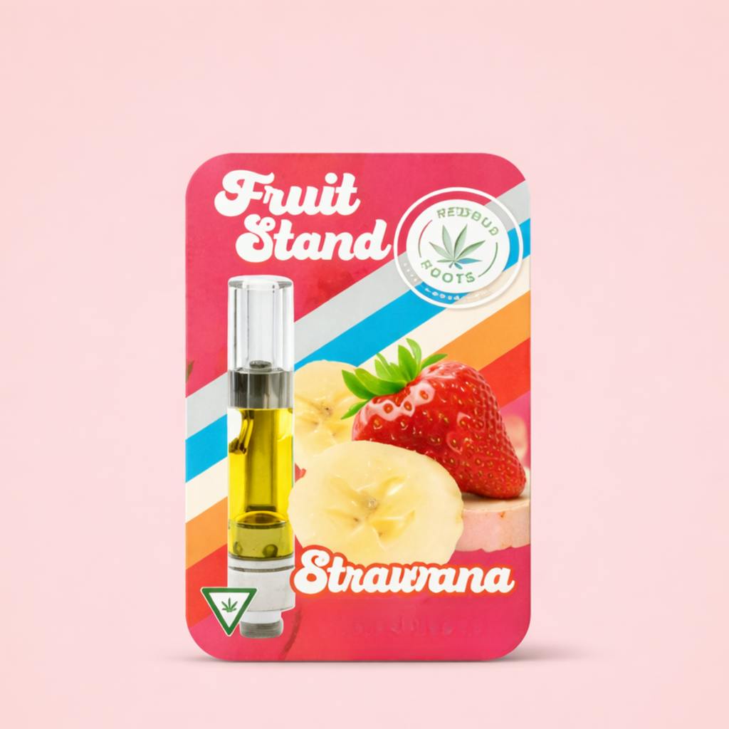 Fruit Stand Vape Cart | Strawnana 1g Cart at The Green Standard Dispensary