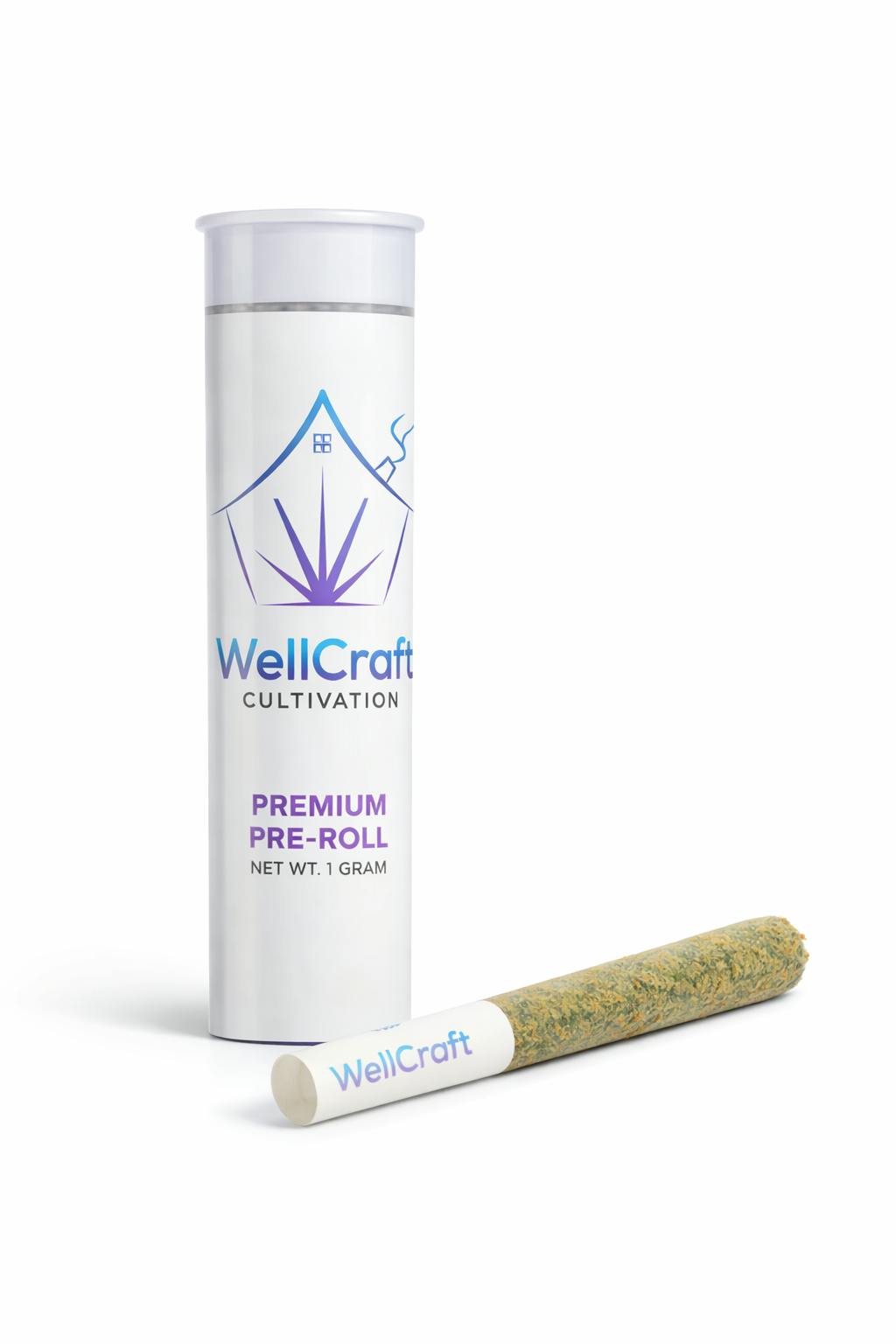 Wellcraft Pre-Roll | Snowman 1g Pre-Roll at The Green Standard Dispensary