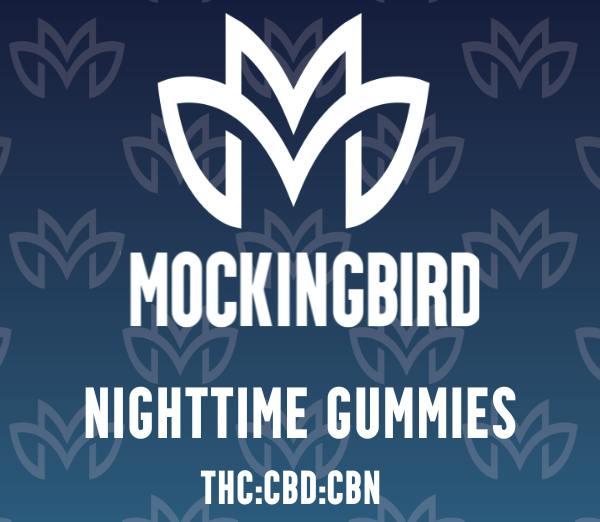 Mockingbird Gummies | Nighttime | Grape | CBN:THC:CBD 200mg [10 pcs]