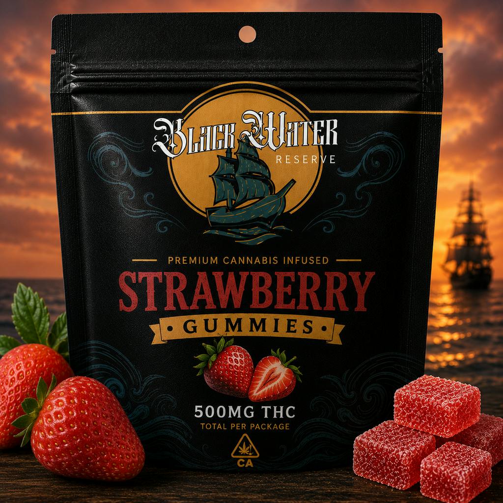 Blackwater Reserve Gummies | Strawberry 500mg [10 pcs]