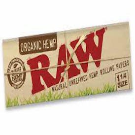 Raw Organic Hemp Papers 1.25