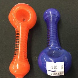 4” Spiral Glass Hand Pipe