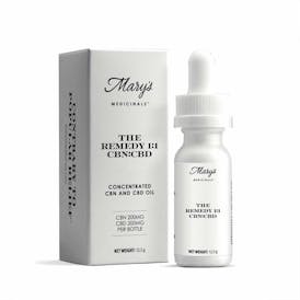 Mary's Medicinals Tincture - The Remedy (1:1) - 500mg CBN / 500mg CBD