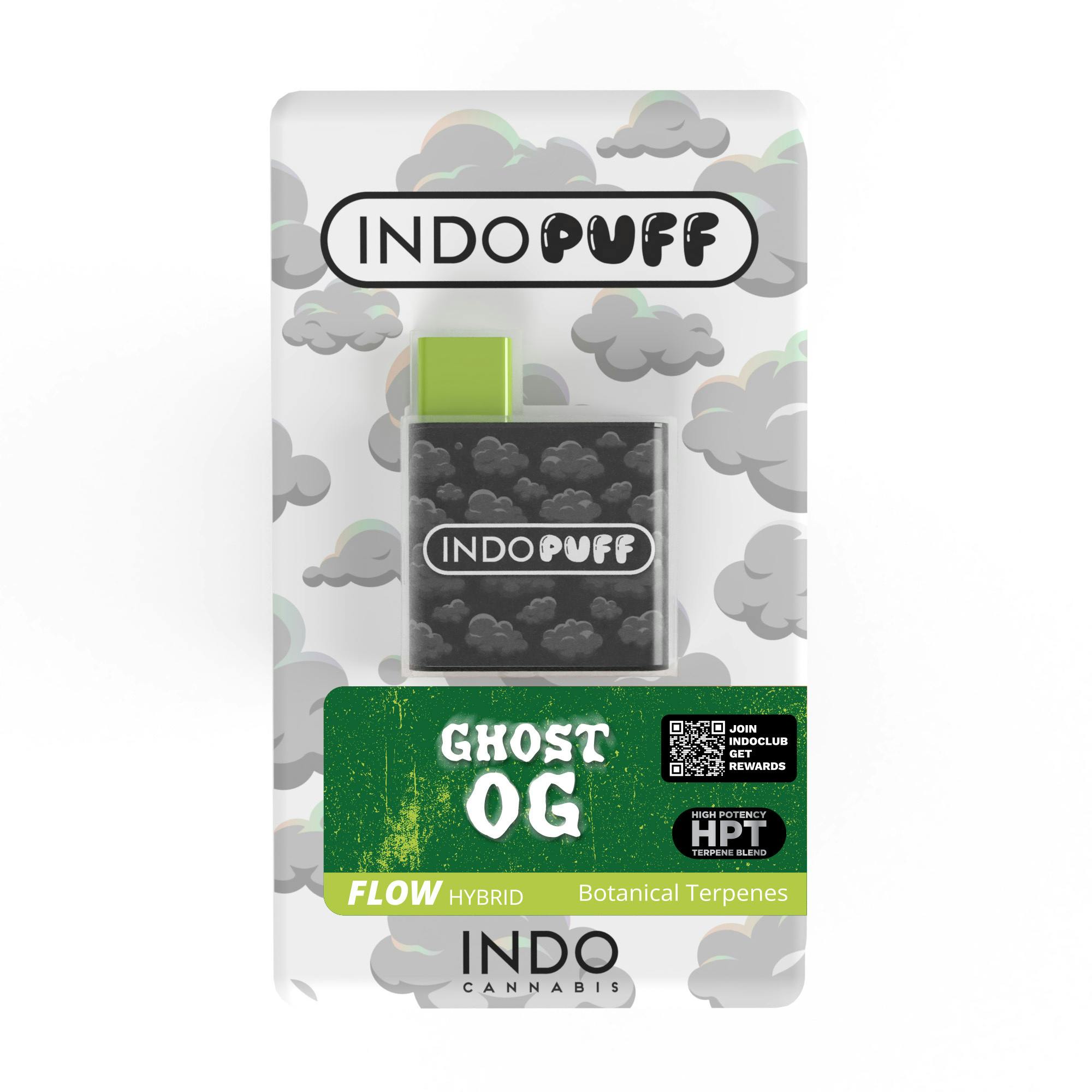 INDOPUFF - Ghost OG Disposable (0.9g)